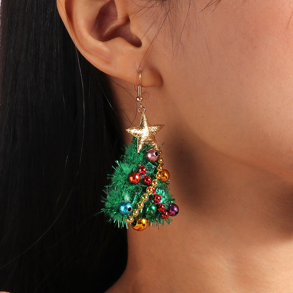 NEW CHRISTMAS TREE EARRINGS
