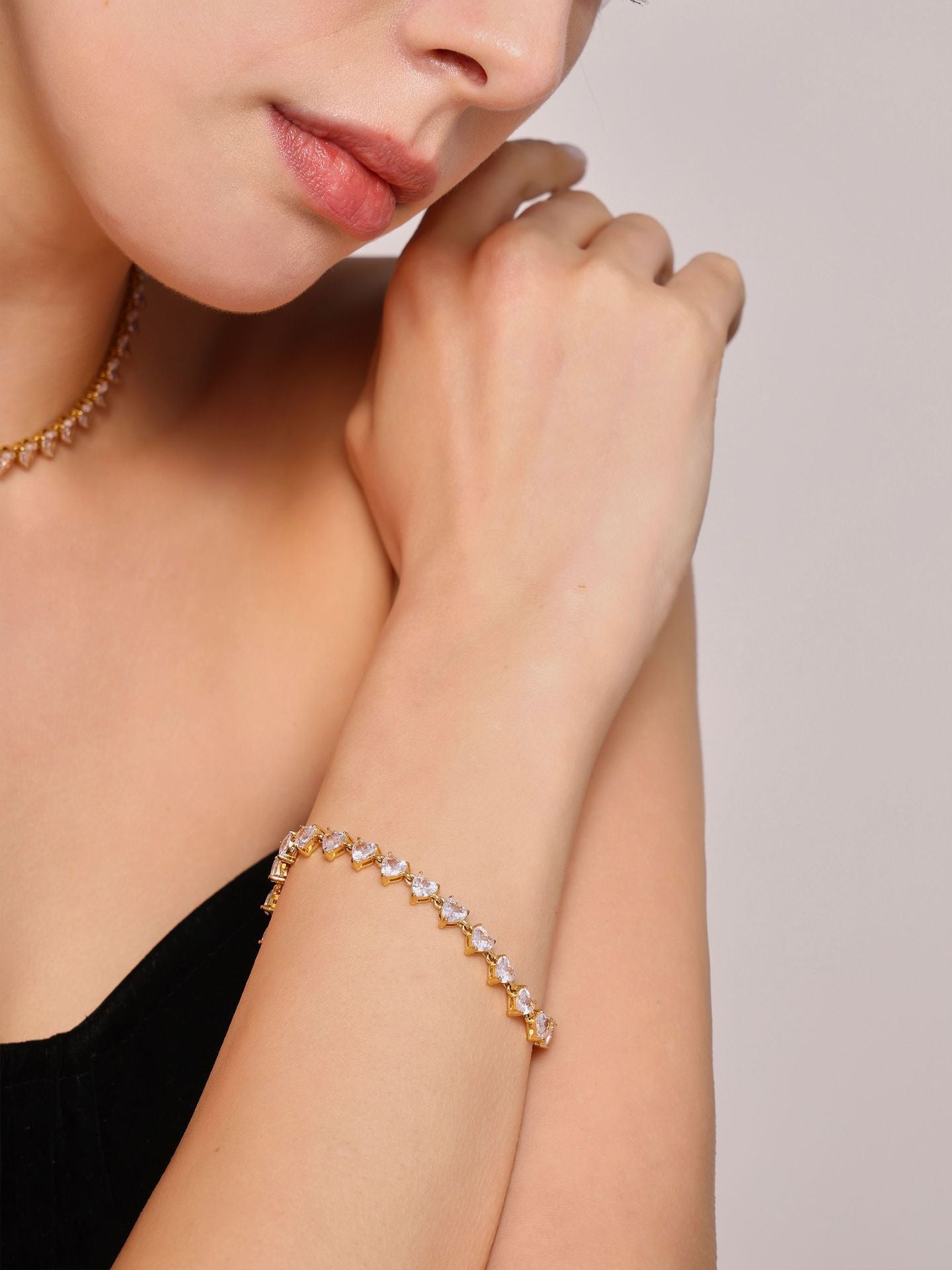 New Color Love Heart Bracelets