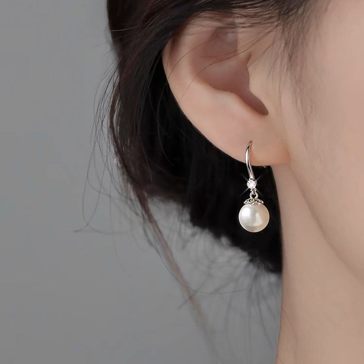 Niche ins Pearl Earrings