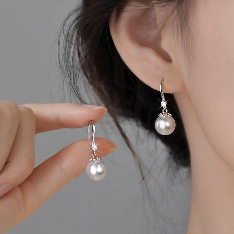 Niche ins Pearl Earrings