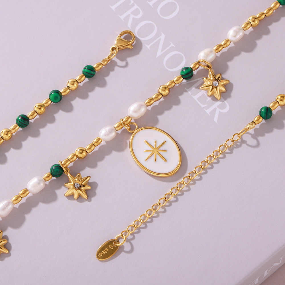 OCTAGONAL STAR PENDANT NECKLACE