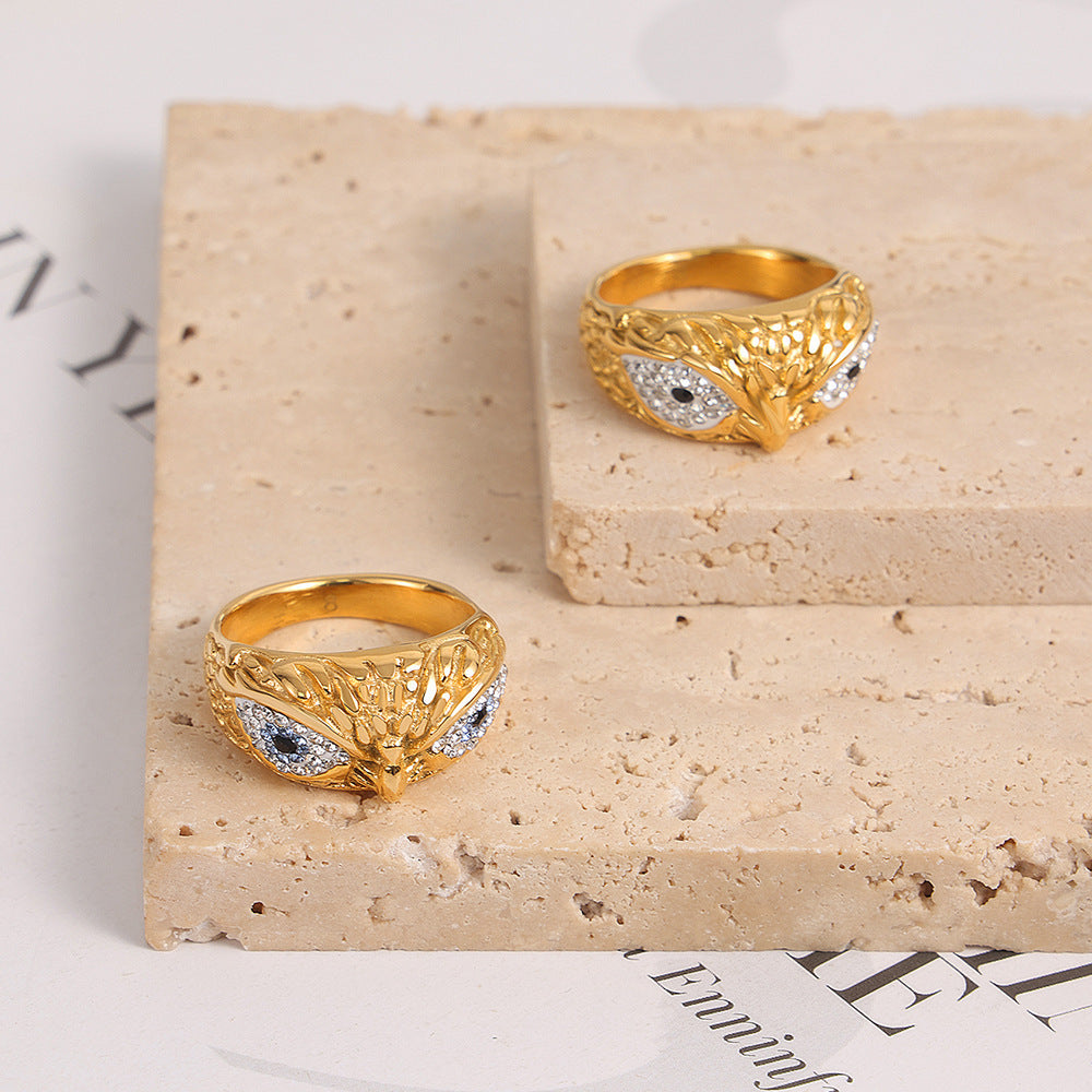OWL WIDE RING