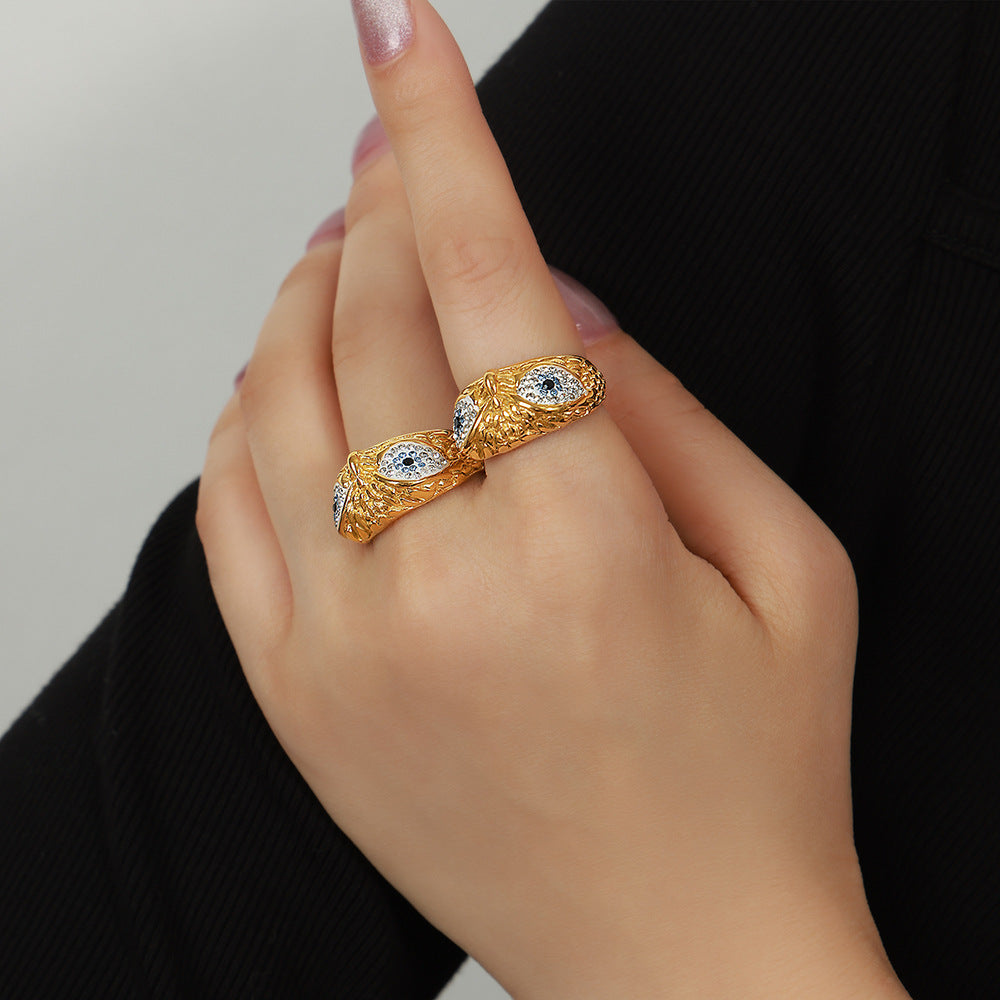 OWL WIDE RING