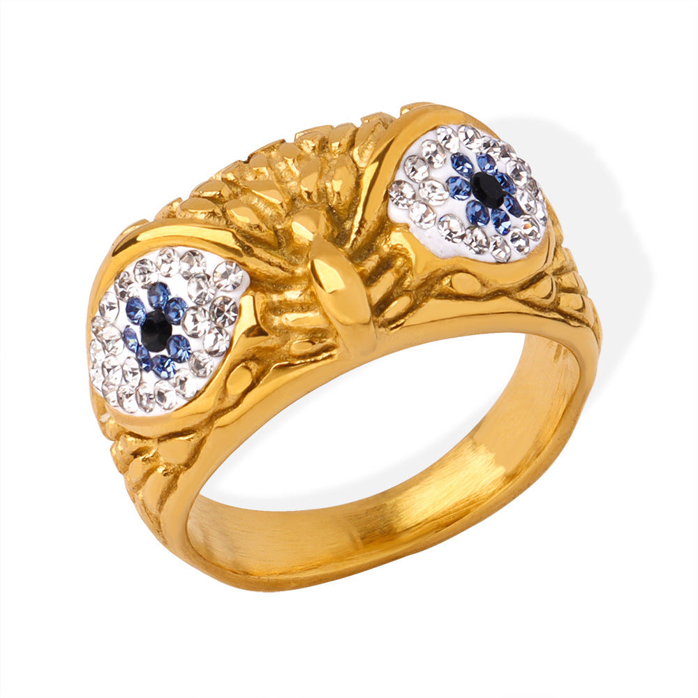 OWL WIDE RING