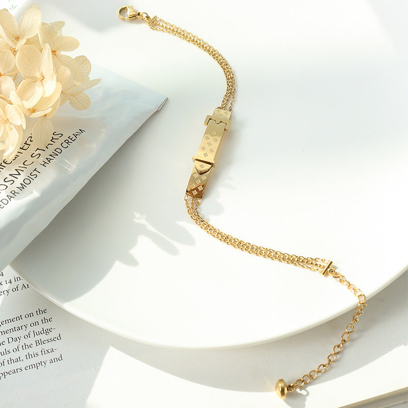 PATTERN SPLICING BRACELET