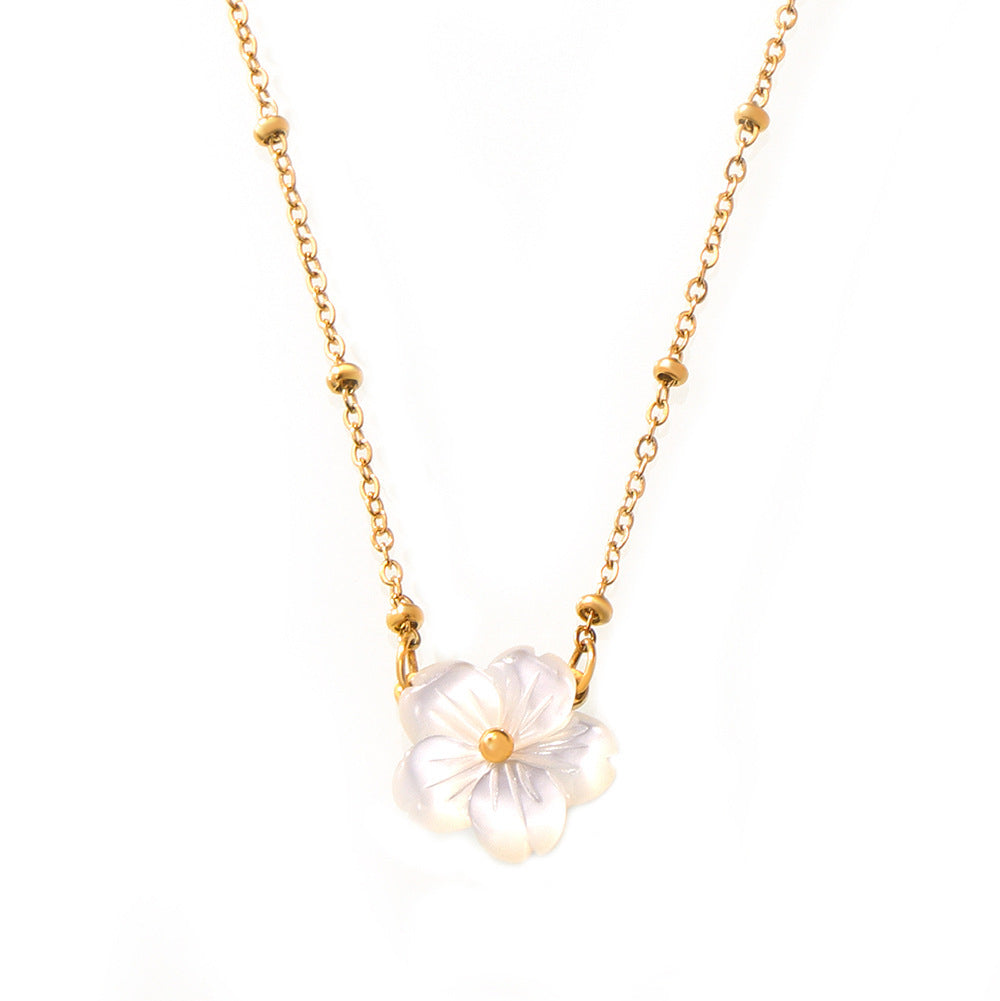 PEACH BLOSSOM NECKLACE