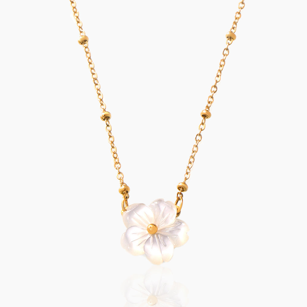 PEACH BLOSSOM NECKLACE