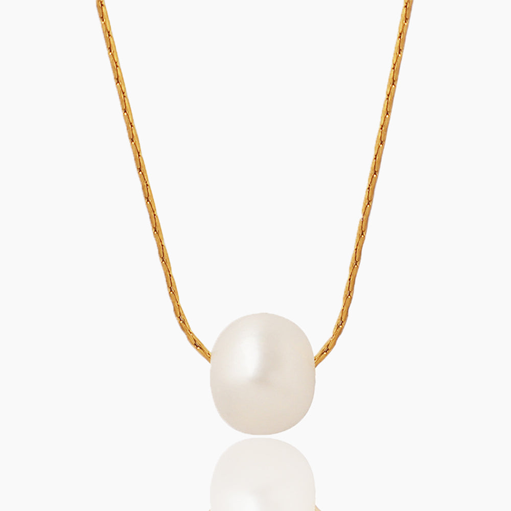 PEARL PENDANT TEMPERAMENT NECKLACE