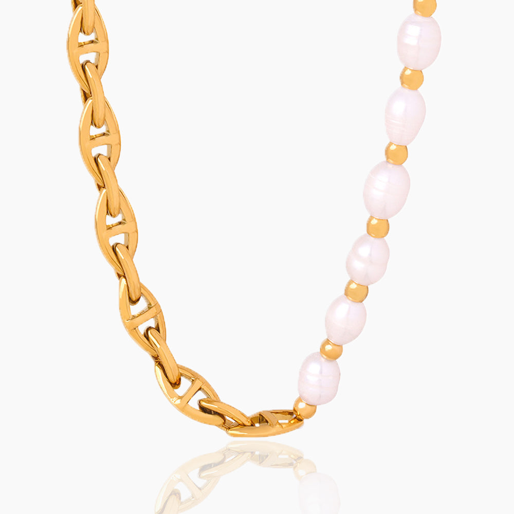 PEARL PIG NOSE NECKLACE