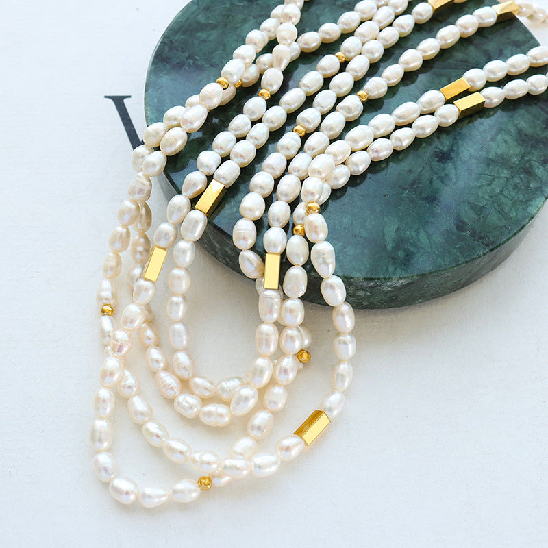 PEARL SPLICING NECKLACE