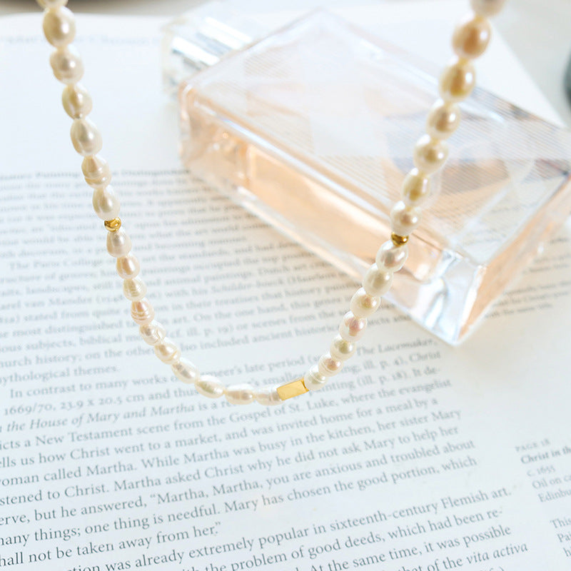 PEARL SPLICING NECKLACE
