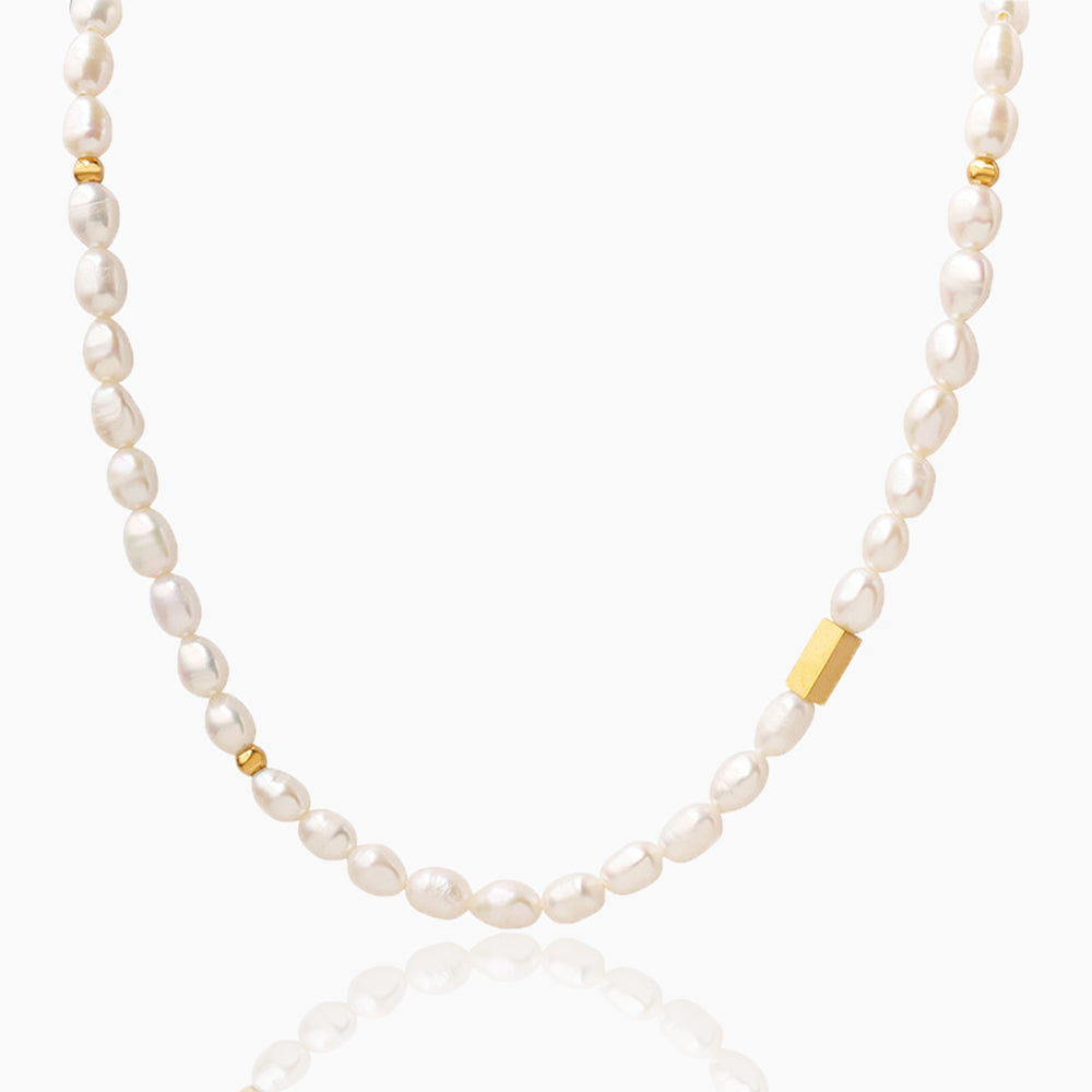 PEARL SPLICING NECKLACE