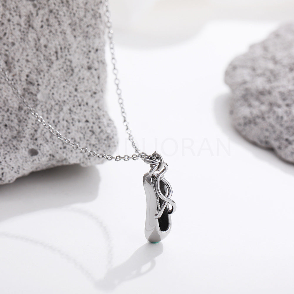 PRINCESS BALLET SHOES NECKLACE