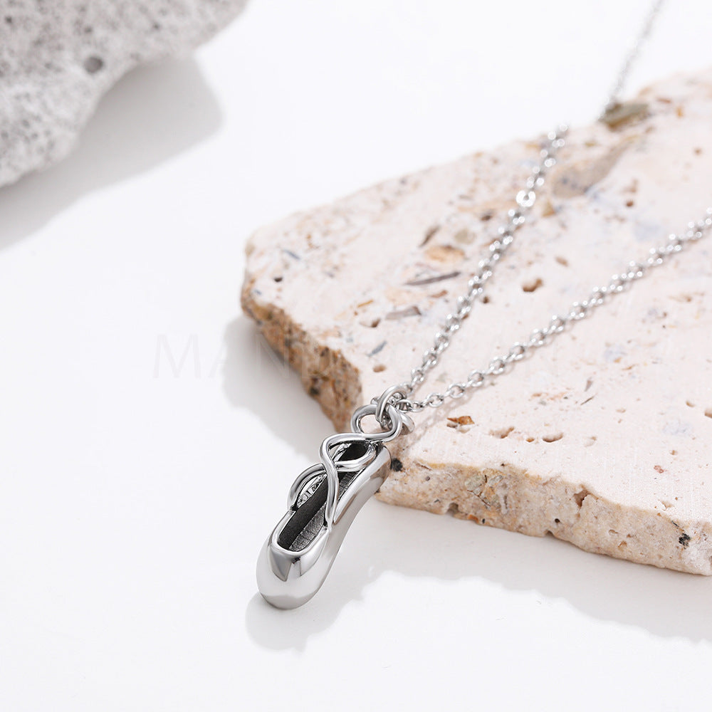 PRINCESS BALLET SHOES NECKLACE