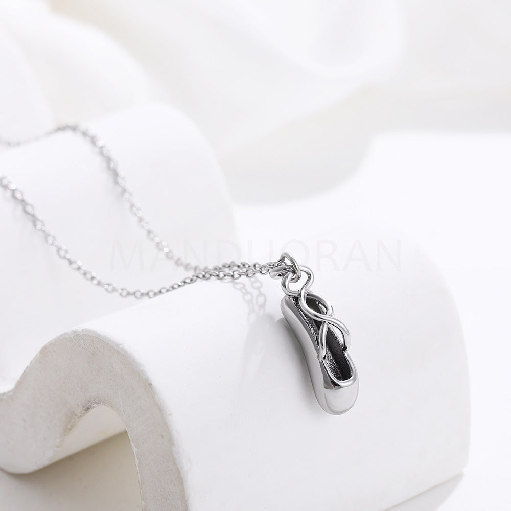 PRINCESS BALLET SHOES NECKLACE