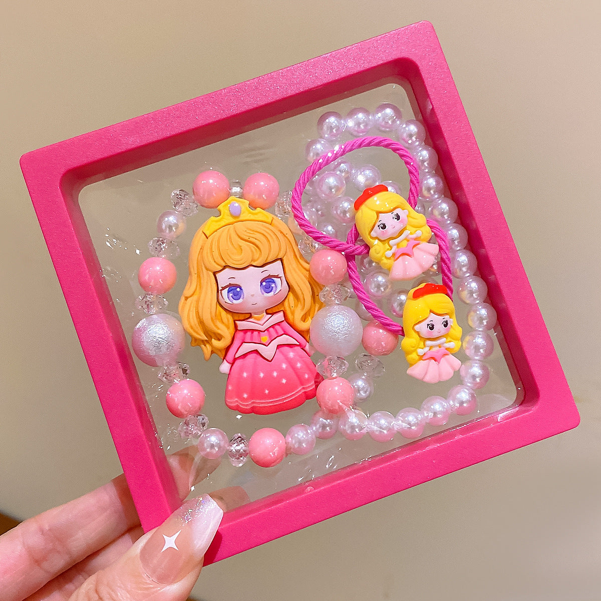 PRINCESS SERIES LITTLE GIRL JEWELRY GIFT SET OF 3 PIECES