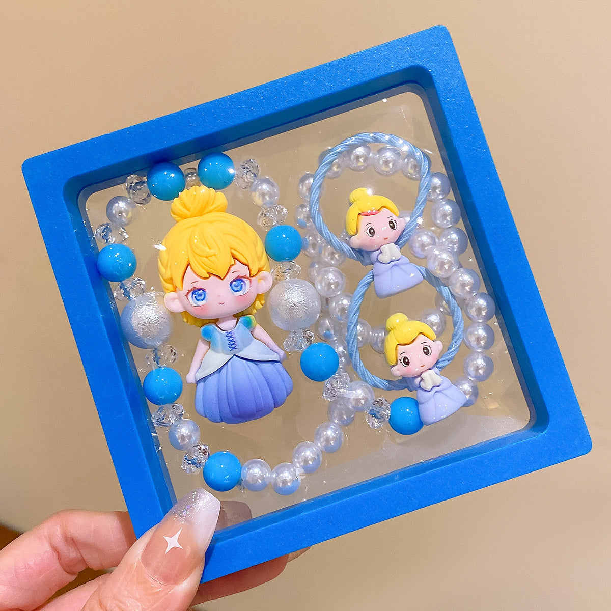 PRINCESS SERIES LITTLE GIRL JEWELRY GIFT SET OF 3 PIECES