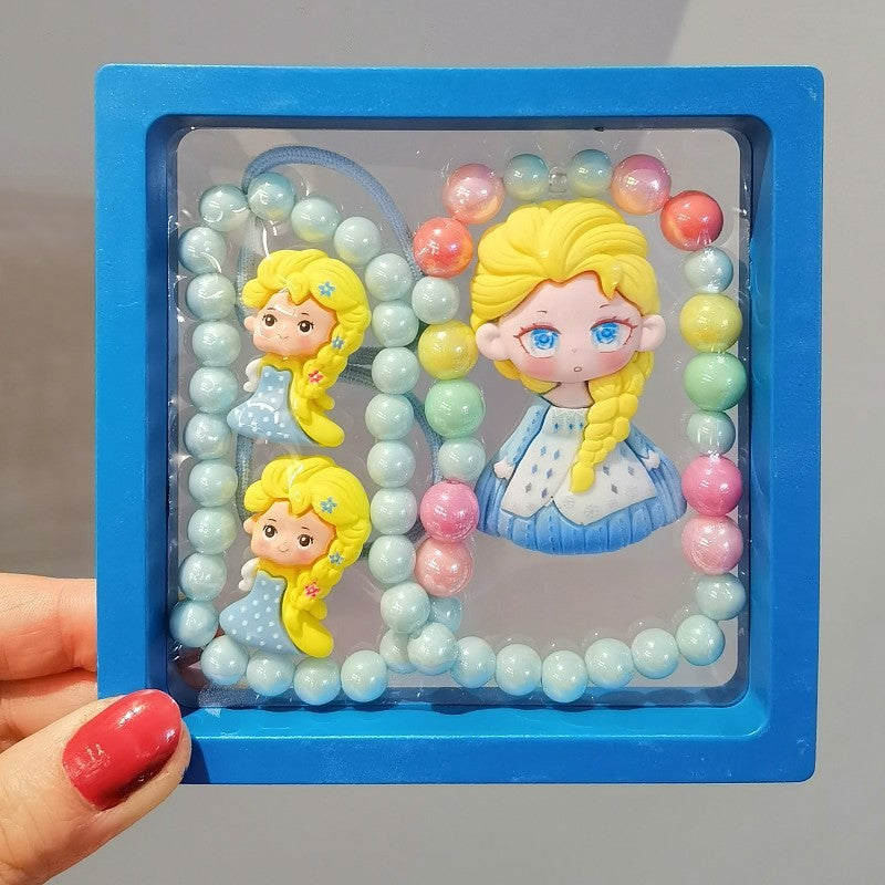 PRINCESS SERIES LITTLE GIRL JEWELRY GIFT SET OF 3 PIECES