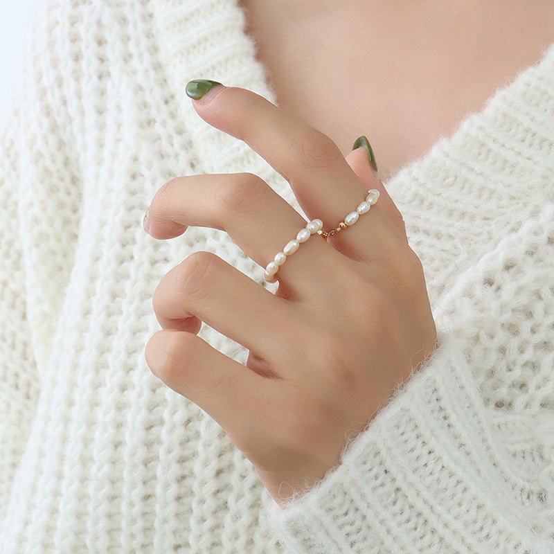 Pearl pull-out ring