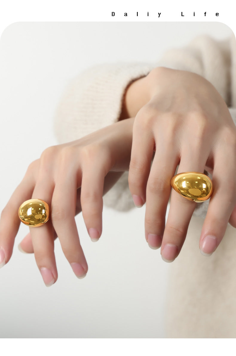 Personalized special-shaped shiny ring