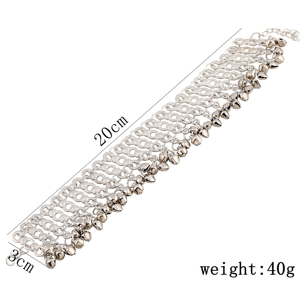 RETRO EXAGGERATED ETHNIC STYLE ANKLET