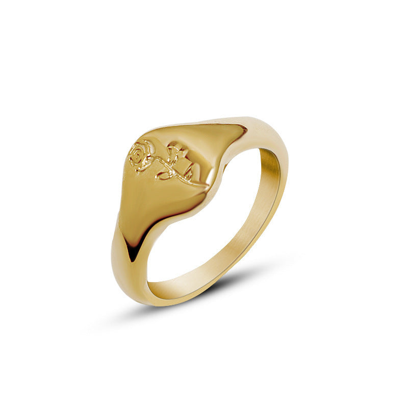 ROSE PLAIN RING