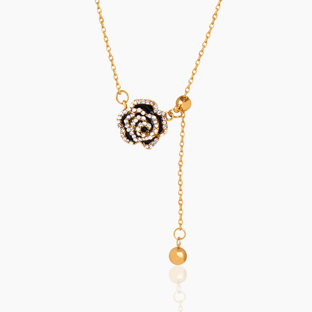 ROSE COLLARBONE CHAIN NECKLACE