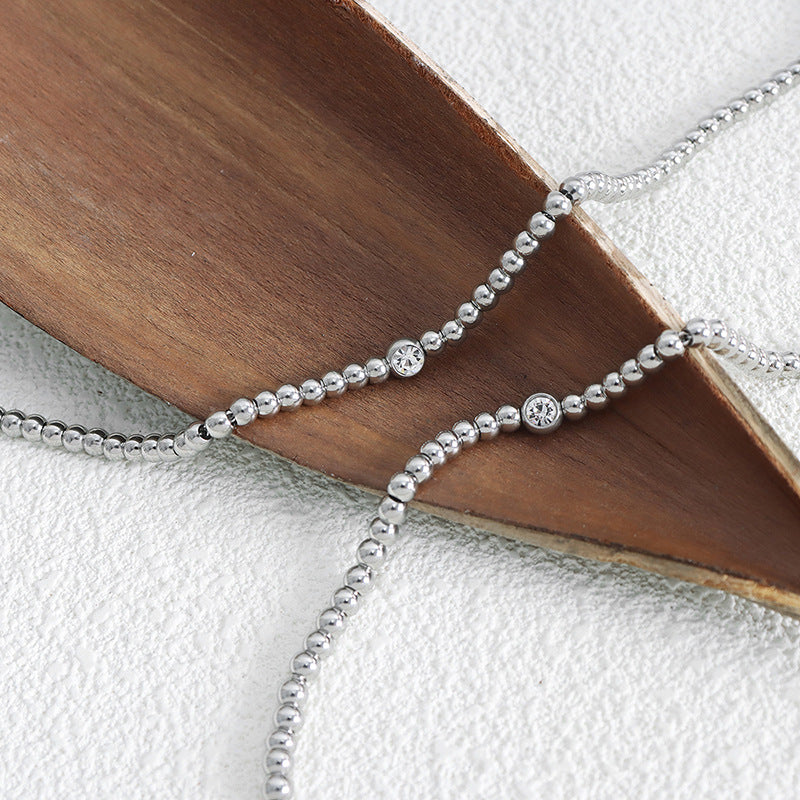 ROUND BEADED NECKLACE