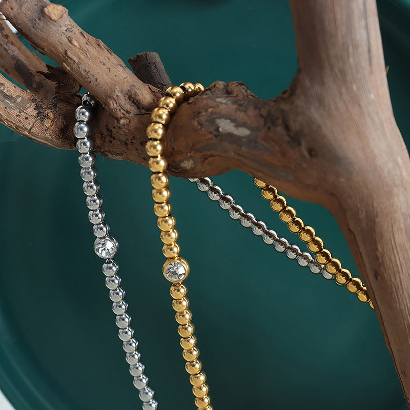 ROUND BEADED NECKLACE