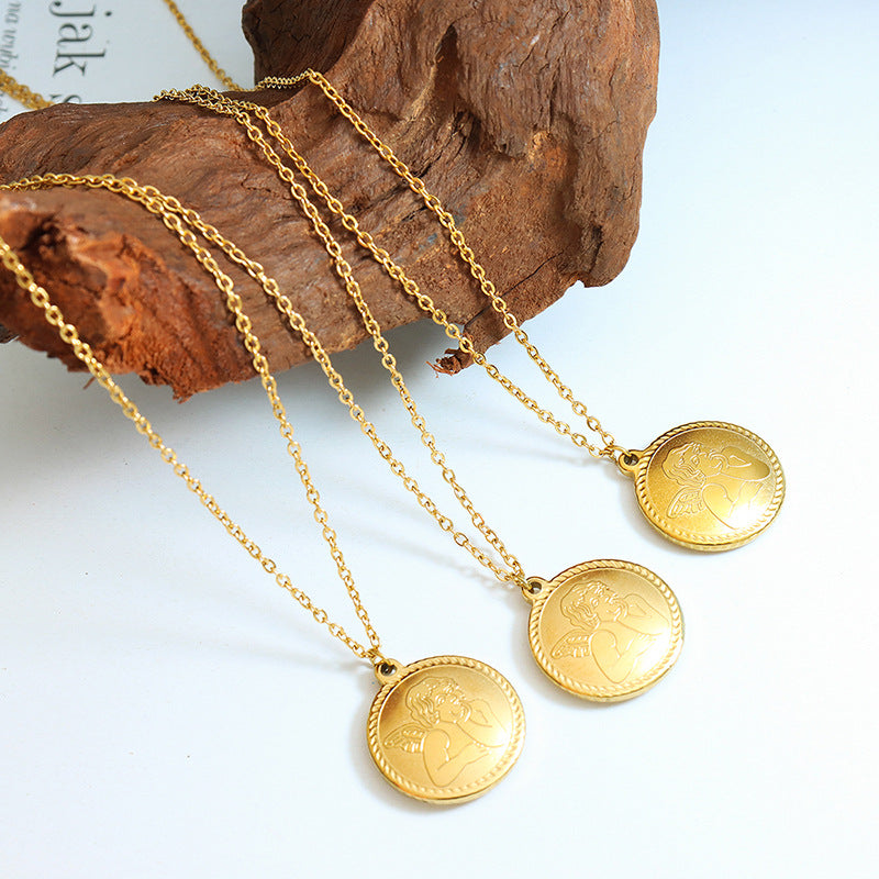 ROUND PENDANT NECKLACE