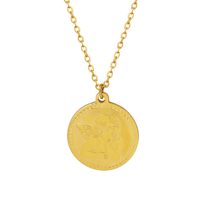 ROUND PENDANT NECKLACE