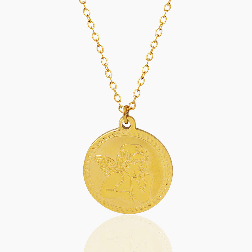 ROUND PENDANT NECKLACE