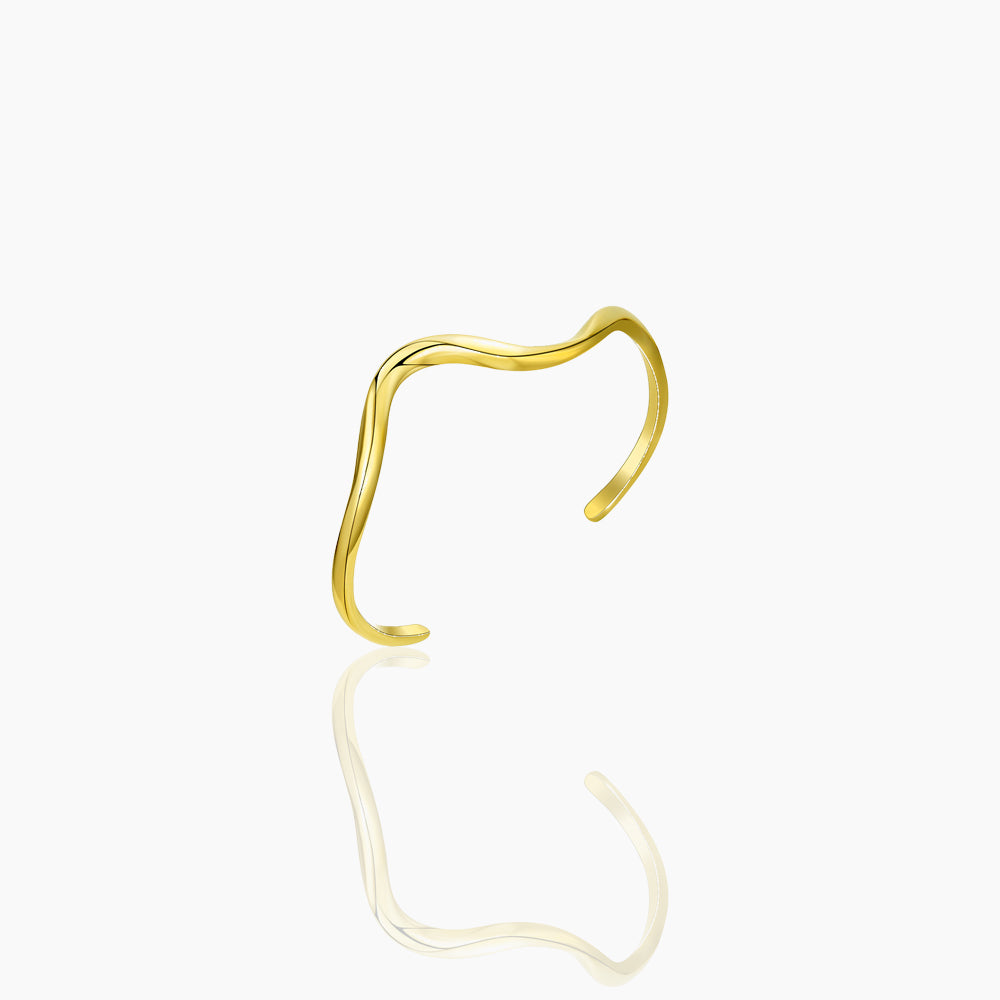 INS style S-shaped open bracelet