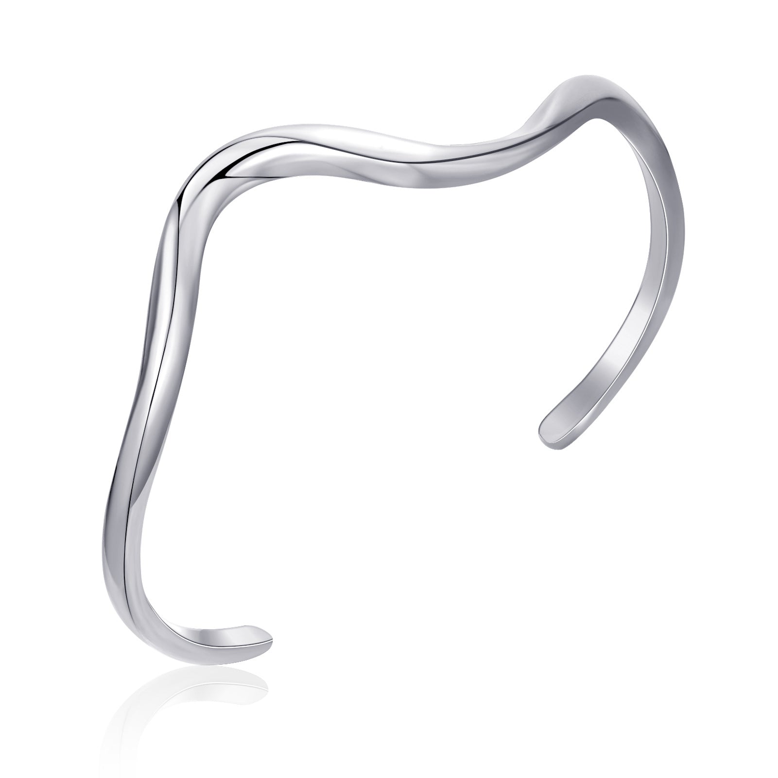 INS style S-shaped open bracelet