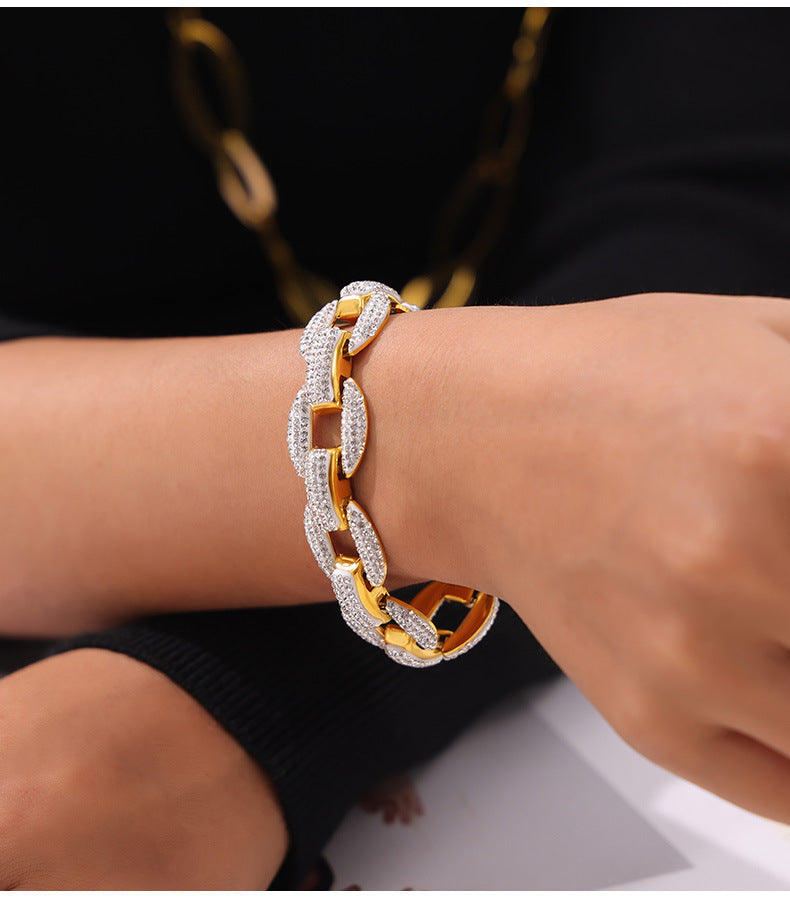 SIMPLE INLAID BRACELET