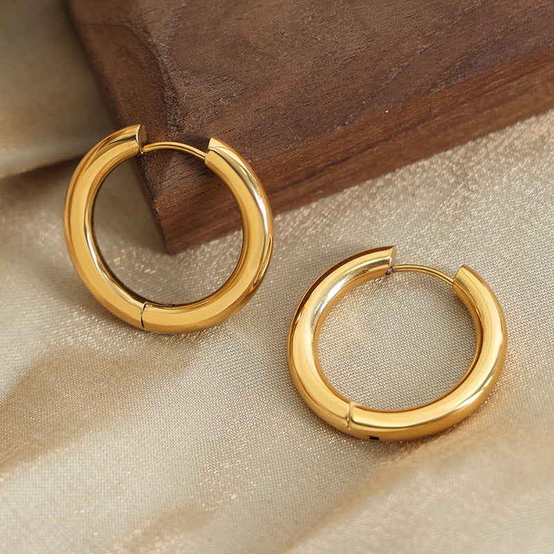 SIMPLE CIRCLE EARRINGS