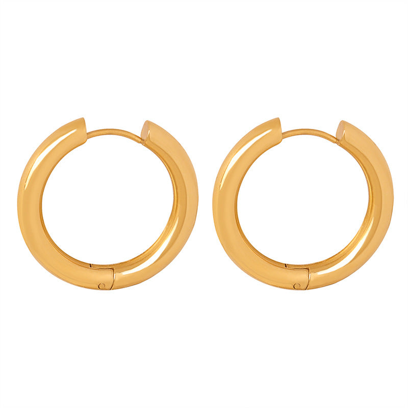 SIMPLE CIRCLE EARRINGS