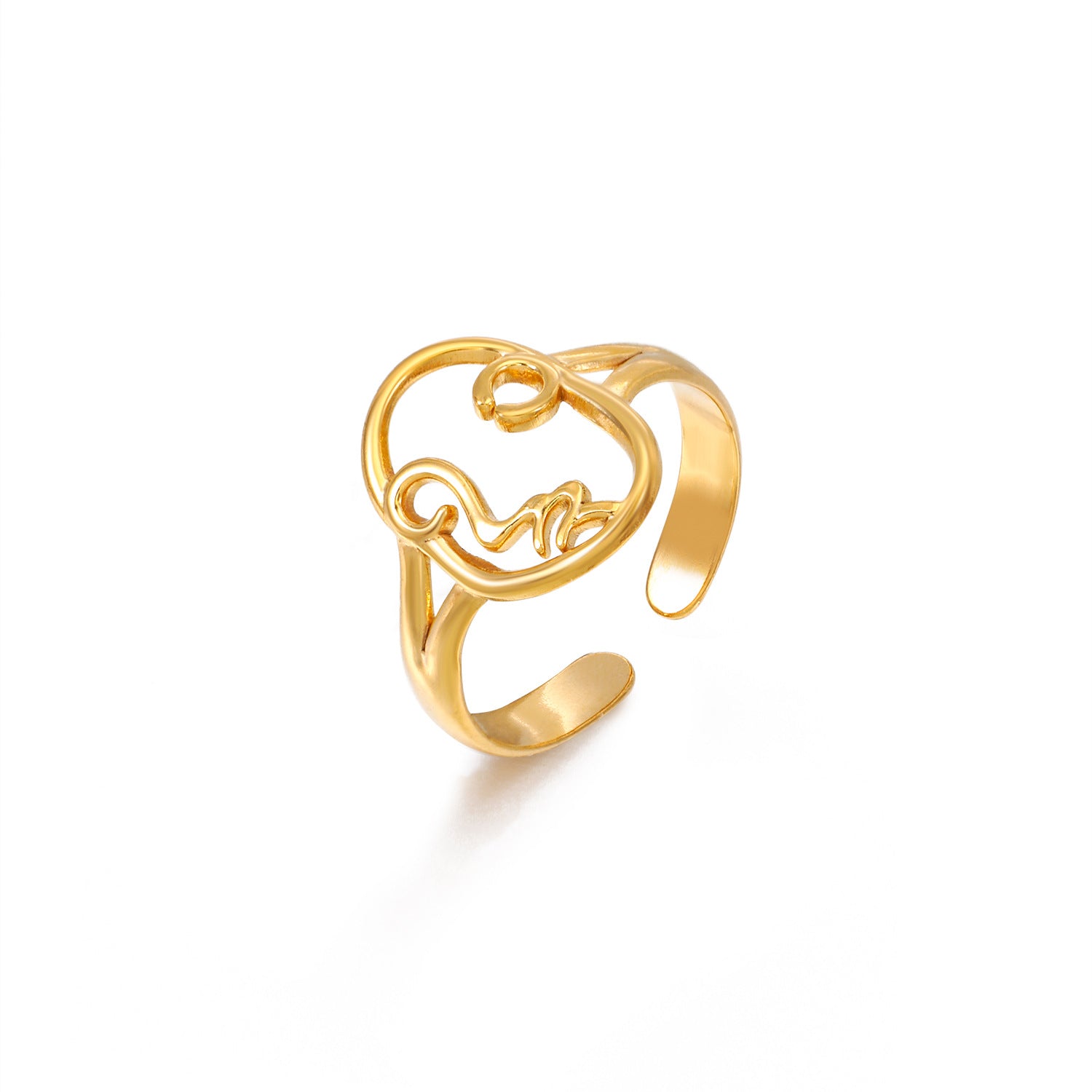 SIMPLE PORTRAIT RING