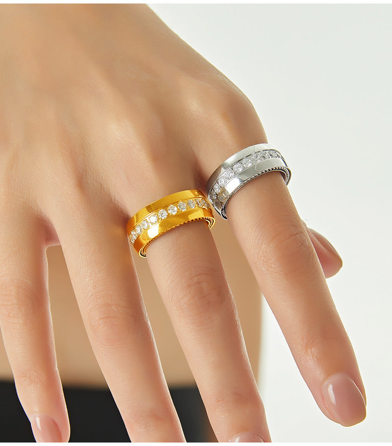 SINGLE ROW RING