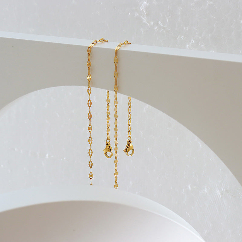 SMALL SHAPED ANKLE CHAIN