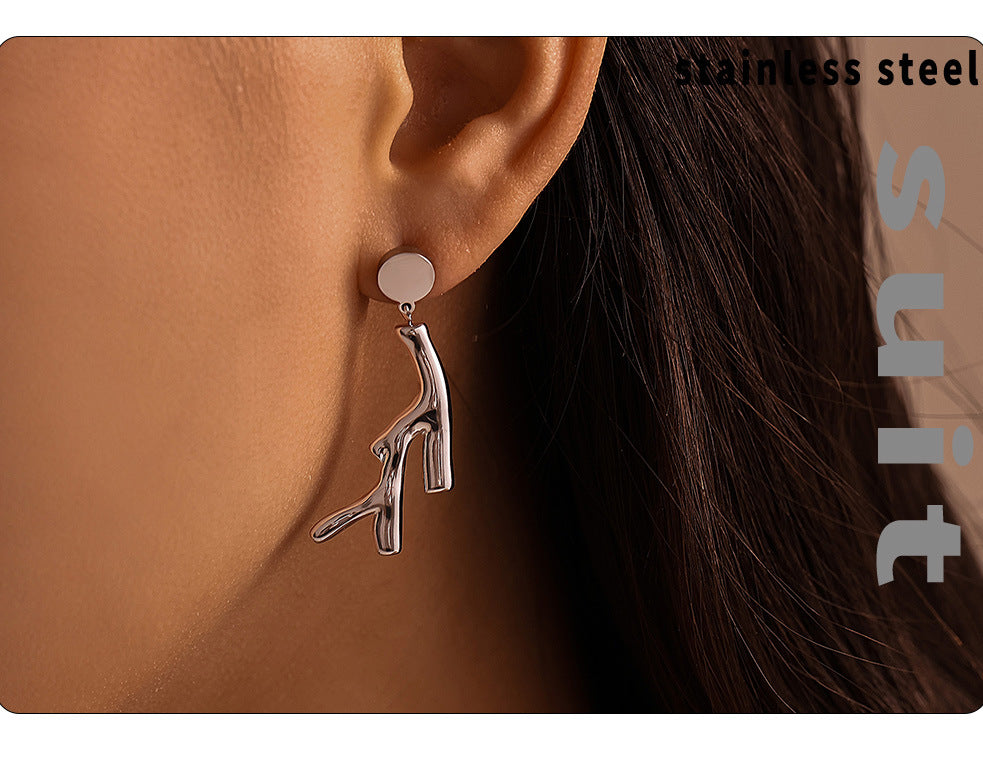 SPECIALTY CORAL BRANCH EARRINGS