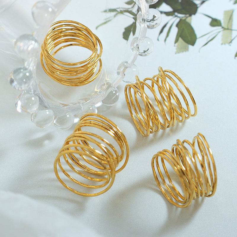 SPRING WIRE RING