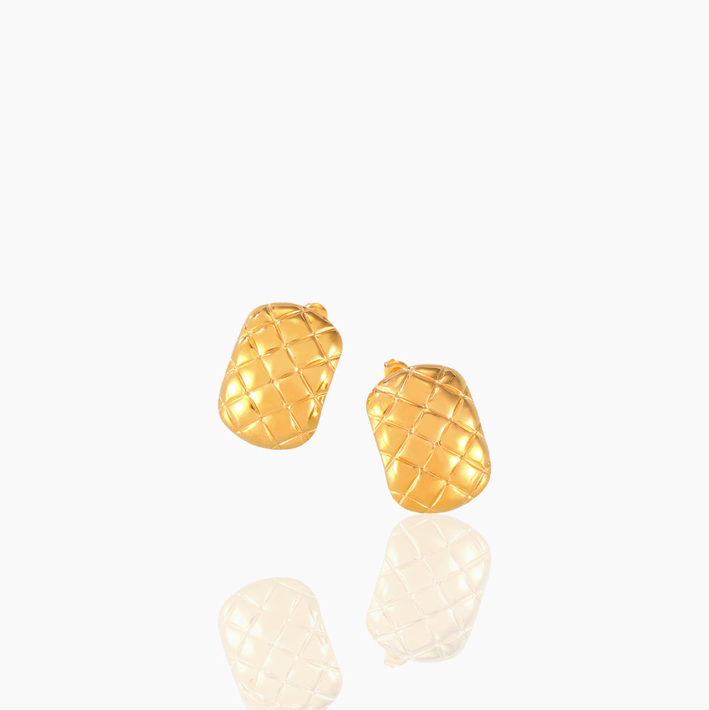 SQUARE MESH EARRINGS
