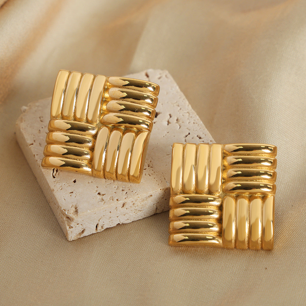 SQUARE EARRINGS