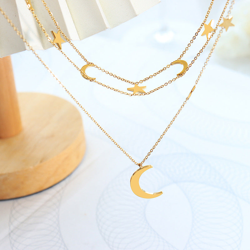 STAR MOON MYTHICAL NECKLACE