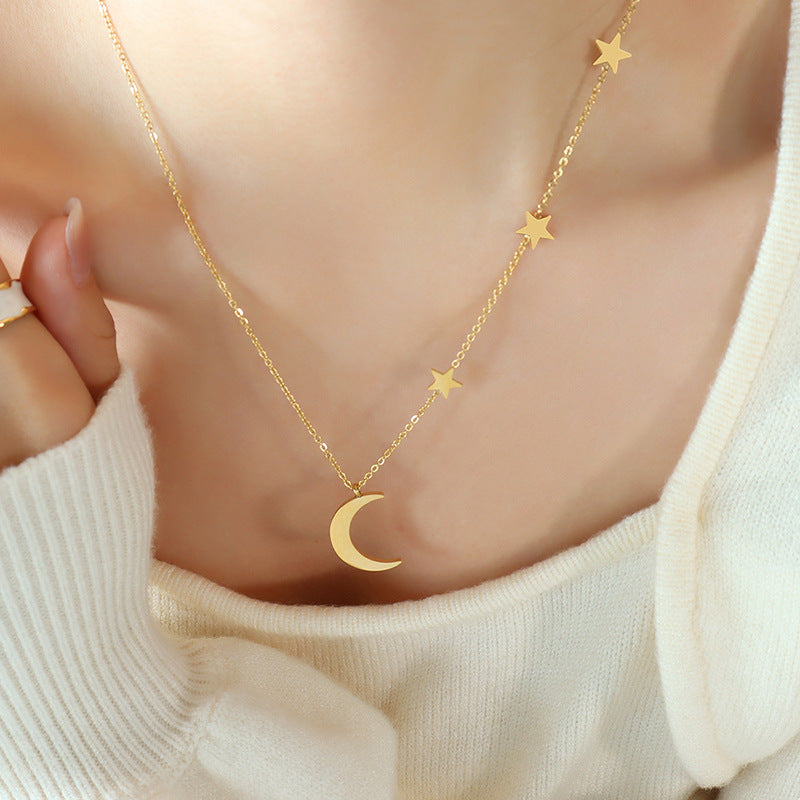 STAR MOON MYTHICAL NECKLACE