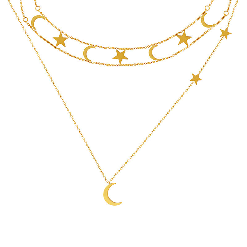 STAR MOON MYTHICAL NECKLACE