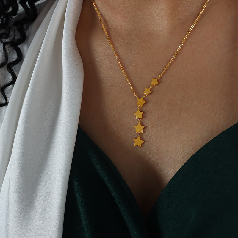 STAR TASSEL NECKLACE