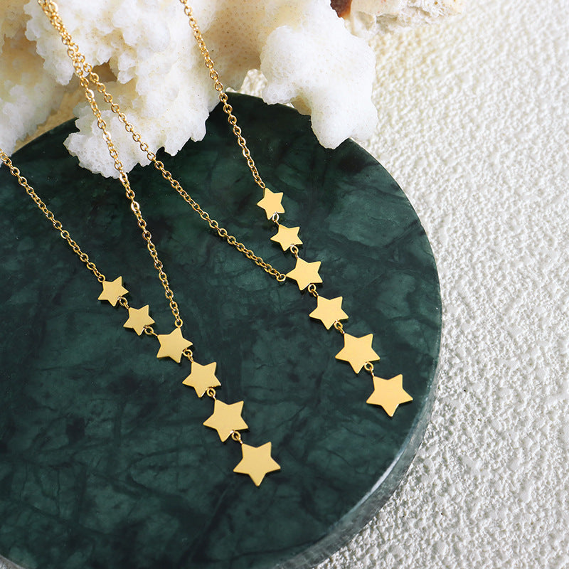 STAR TASSEL NECKLACE