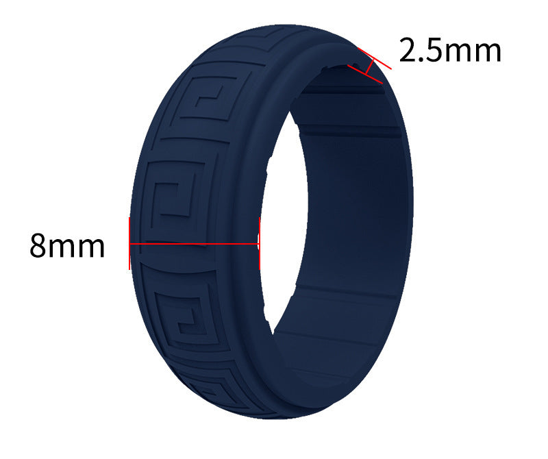 Silicone outdoor sports thumb ring